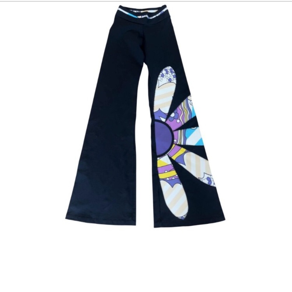 Margarita Supplex Sport flared yoga pants floral